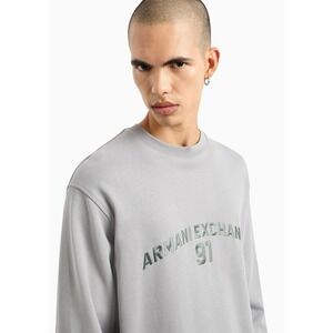 ARMANI EXCHANGE SWEATER 3DZMLK 1888 GREEN NWT MSRP $130 SIZE S‎